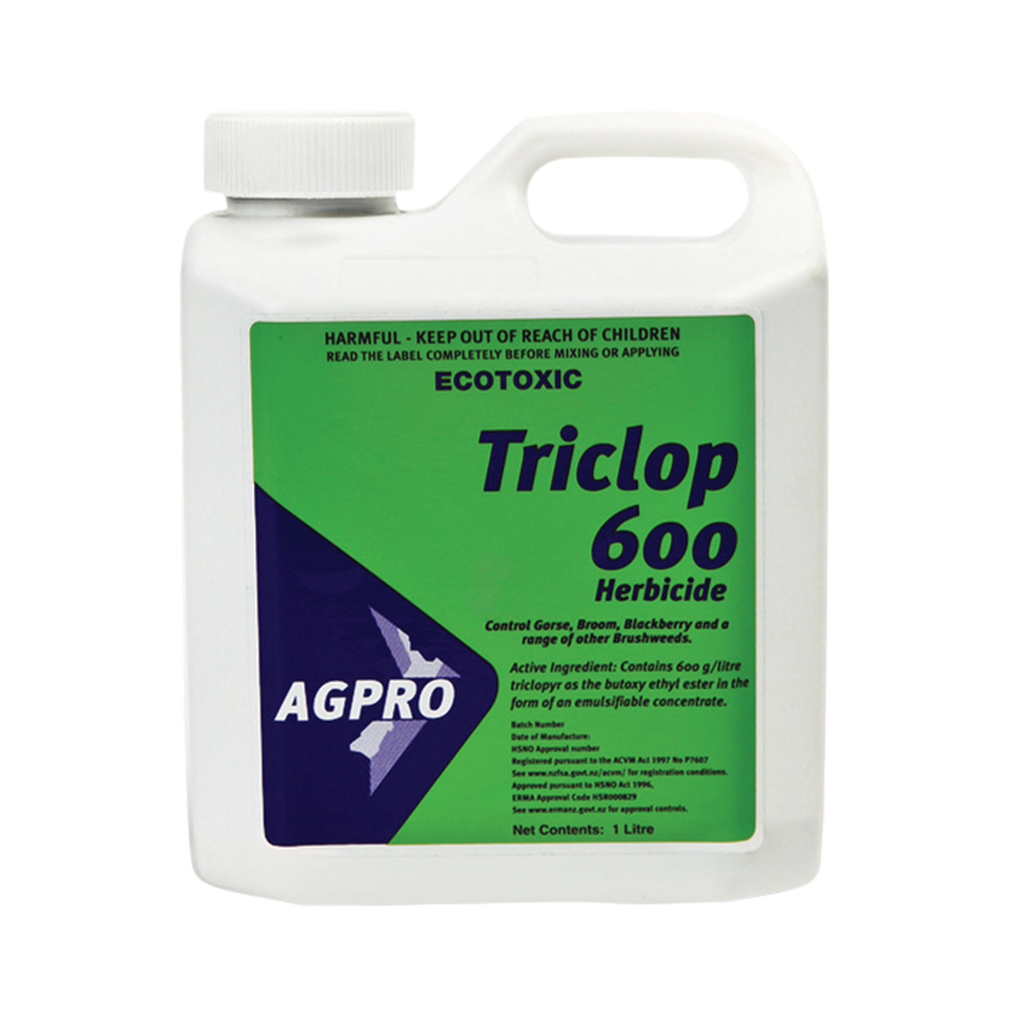 thor herbicide label Agpro Triclop 600 Herbicide